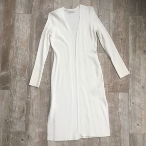 Abercrombie Duster Cardigan in cream